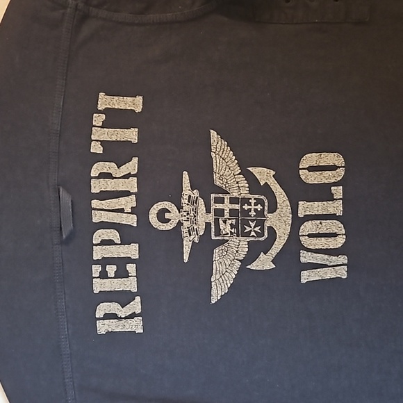 AVIAZIONE NAVALE Long Sleeve Pullover sz M Navy Pre-owned - Picture 3 of 11